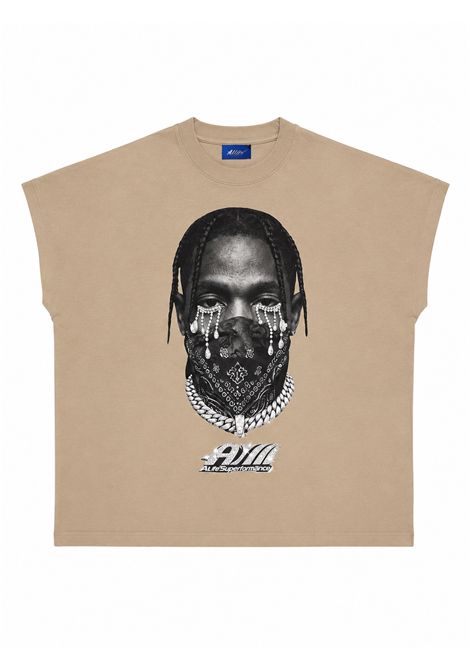 T-shirt con strass ARTSUPERMONEY | MASK OFFAV
